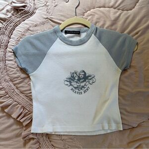 Brandy Melville “Heaven Sent” Graphic Tee